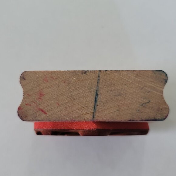 1996 Rubber Stampede Rubber Stamp Bedtime Tweety Bird Wearing Sylvester Slippers - Picture 8 of 11